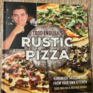 NWT! Todd English's Rustic Pizza book - shrink-wrapped in original plastic